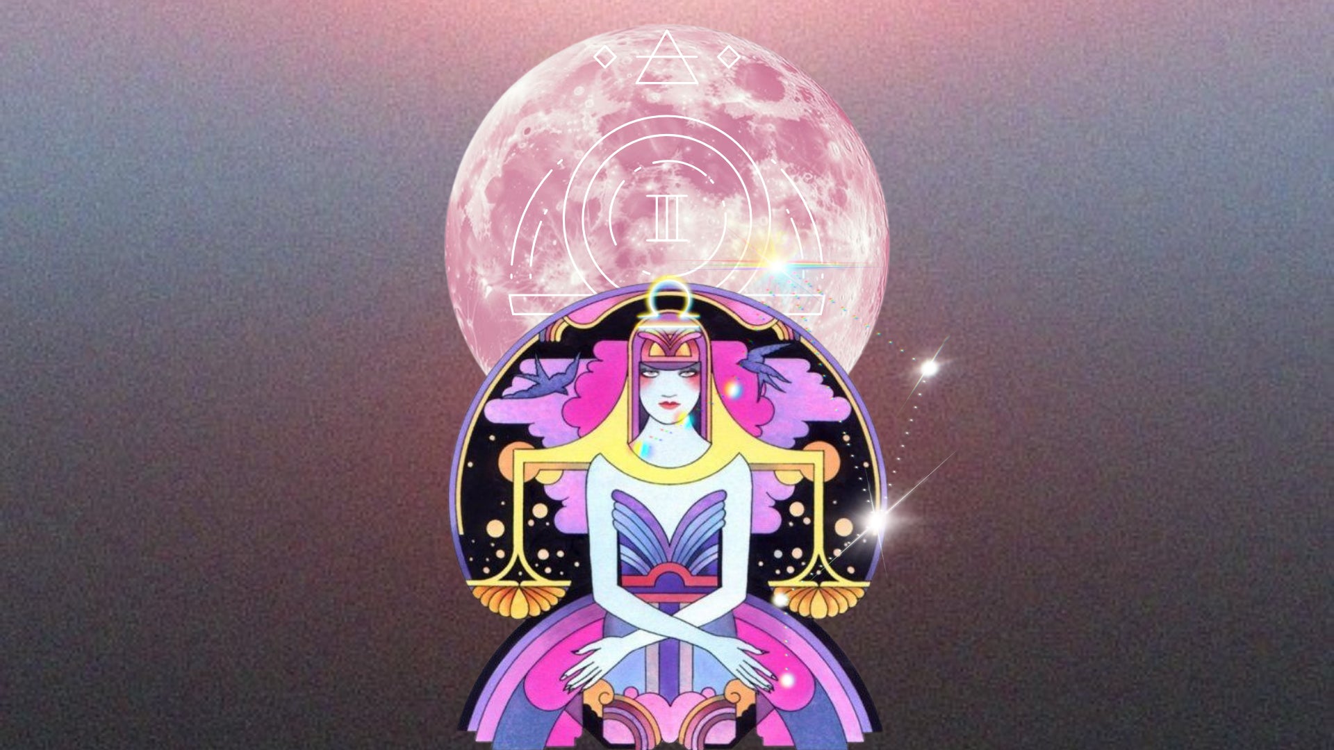 ♎︎ Pink Full Moon in Libra: Restoring Harmony Without Self-Abandonment ♡