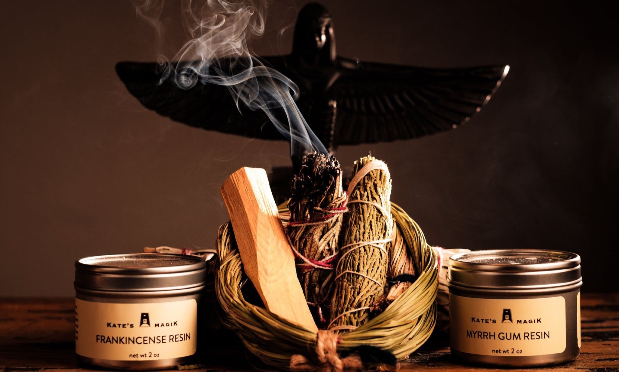 Resins, Herbs + Incense Burners