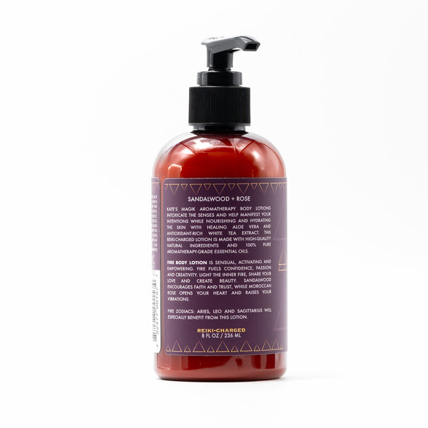 Aromatherapy Sandalwood Rose Body Lotion Aromatherapy Hand And