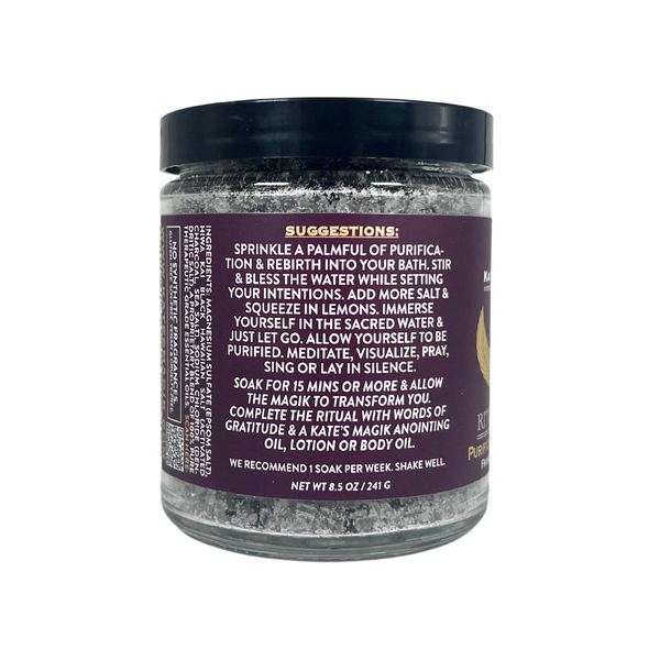 Purification And Rebirth Clarity Energetic Reset Ritual Bath Salt 