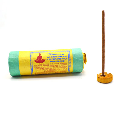 100% Natural Tibetan Mokchhya Nirvana Incense - Hand Rolled in Nepal