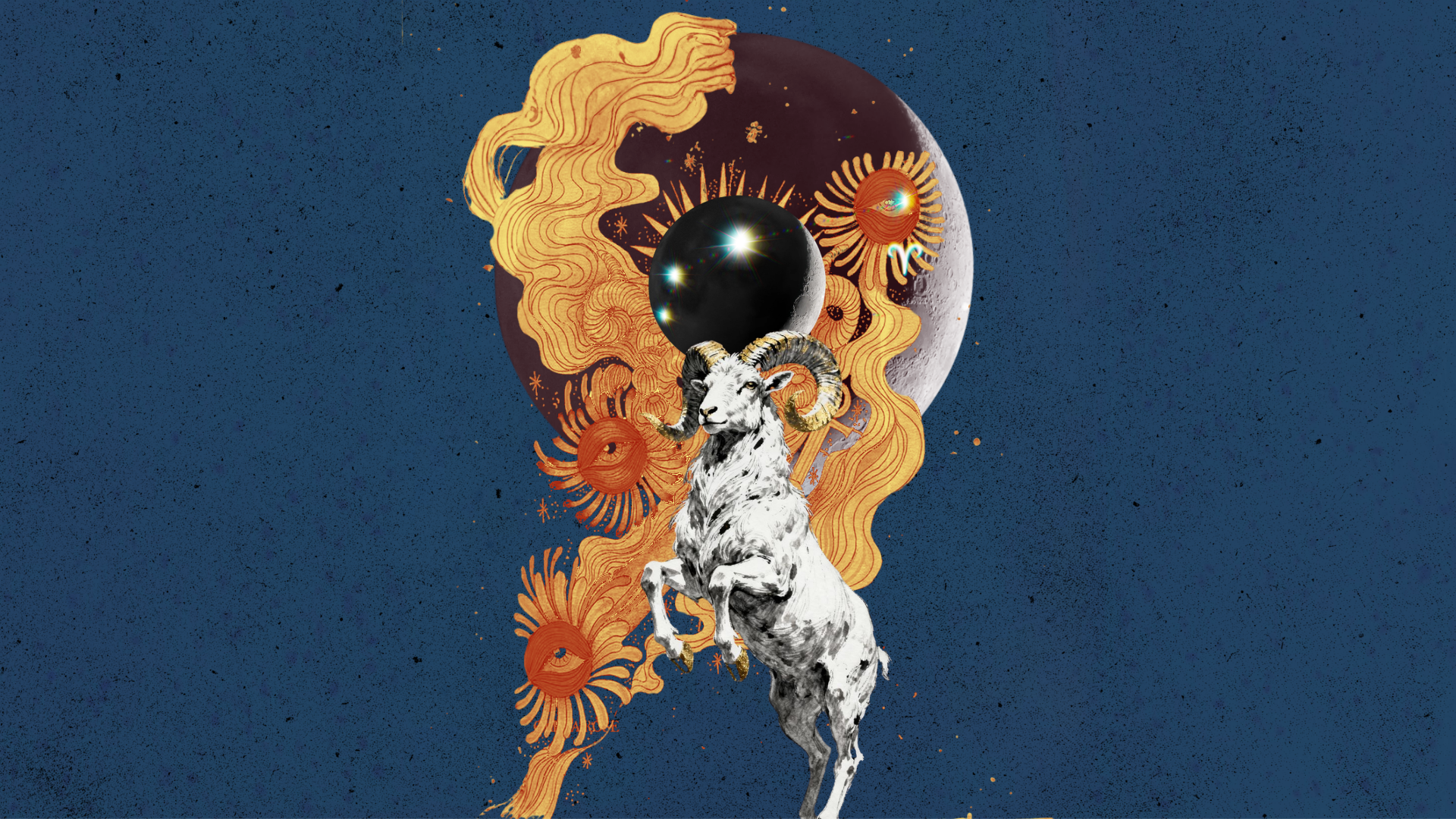 🌑 New Moon in Aries ♈︎ A fire-lit beginning