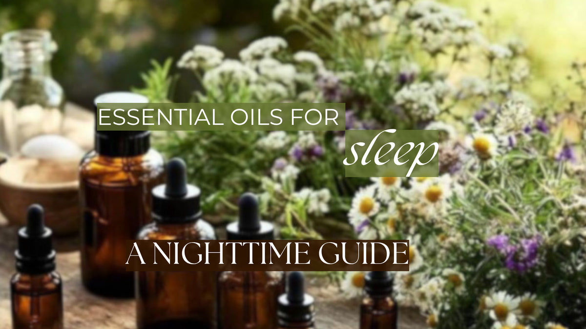 ☾ Essential Oils for Sleep: A Nighttime Aromatherapy Guide ★