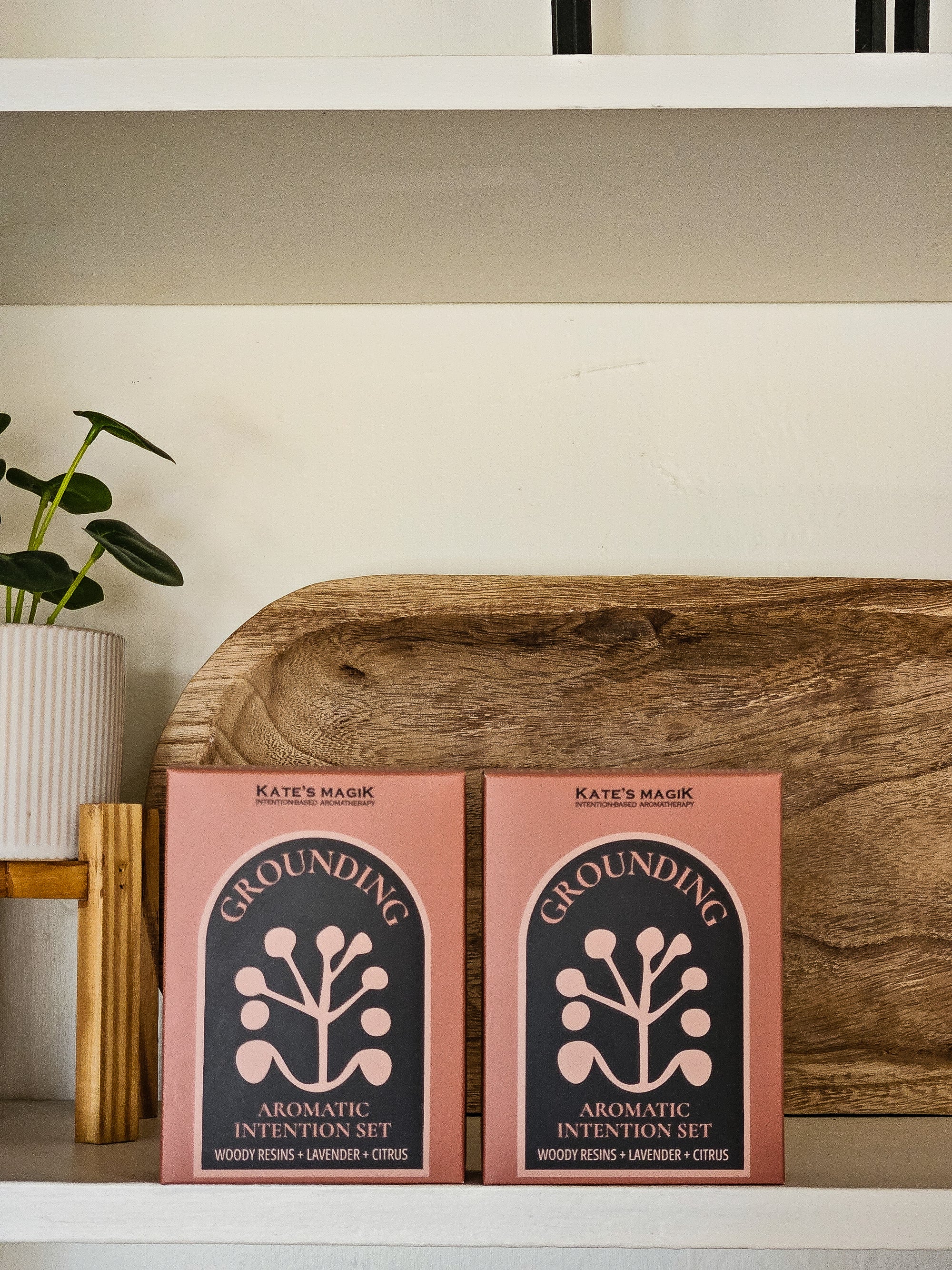 Grounding — Calm + Balance | Aromatic Intention Set