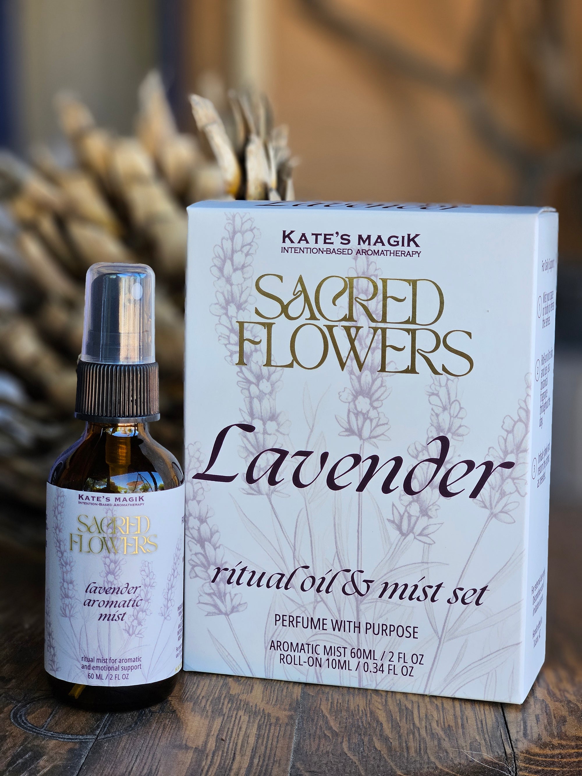 Lavender – Calm & Balance | Sacred Flowers Ritual Set