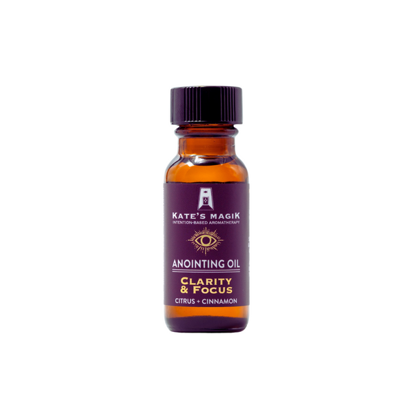 Clarity & Focus – Mental Clarity + Grounded Attention | Anointing Oil | Seasonal Collection