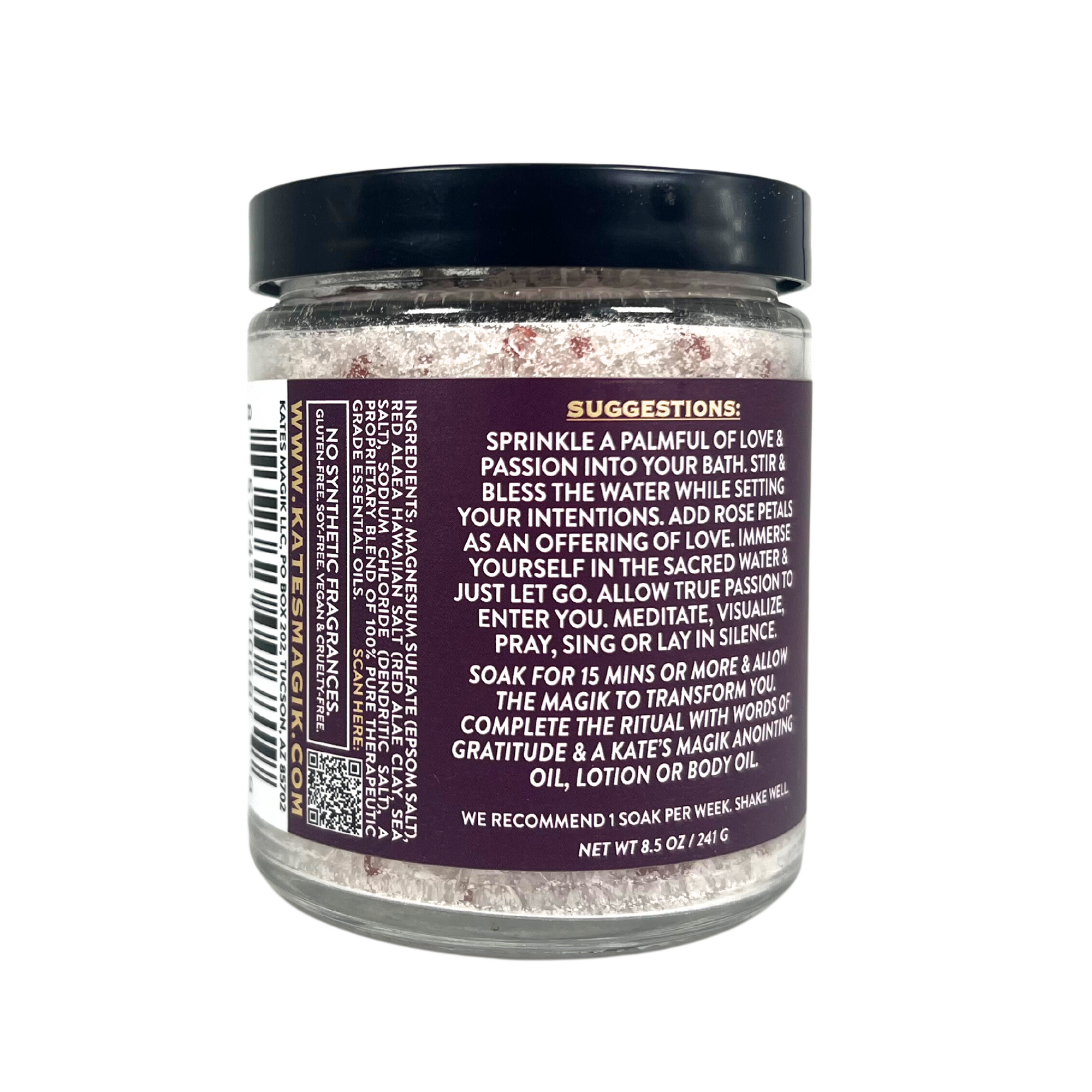 Love & Passion Ritual Bath Salts