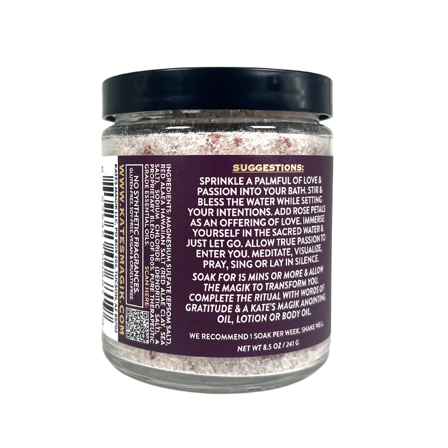 Love & Passion Ritual Bath Salts