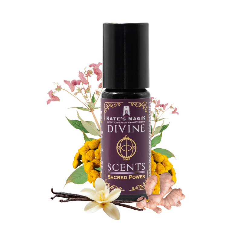 Sacred Power Divine Scent natural perfume roll-on by Kate’s Magik