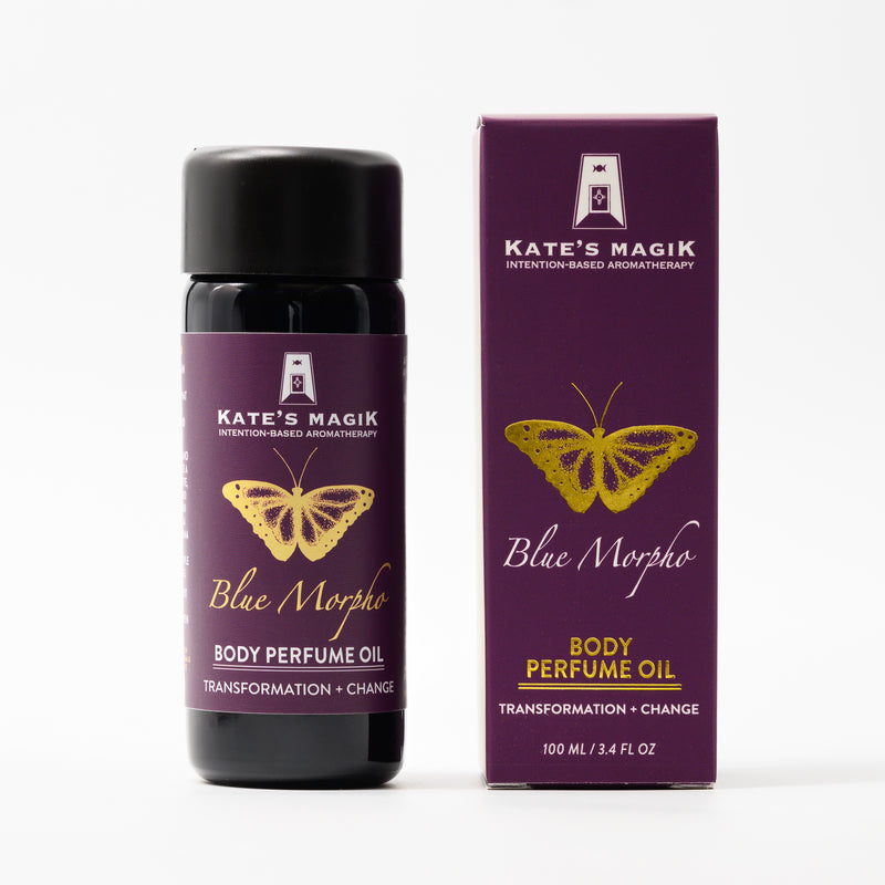 Blue Morpho – Transformation + Change | Body Perfume Oil from Kate’s Magik