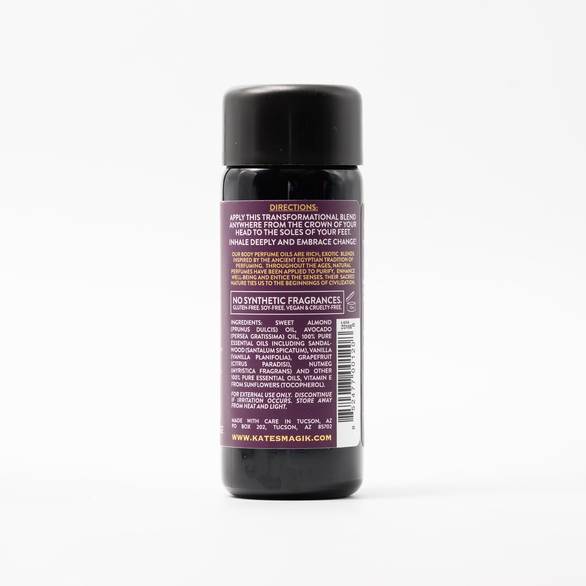 Blue Morpho Body Perfume Oil