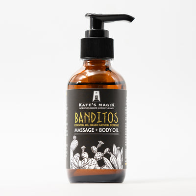 Banditos – Bold Protection + Daily Defense | Massage & Body Oil