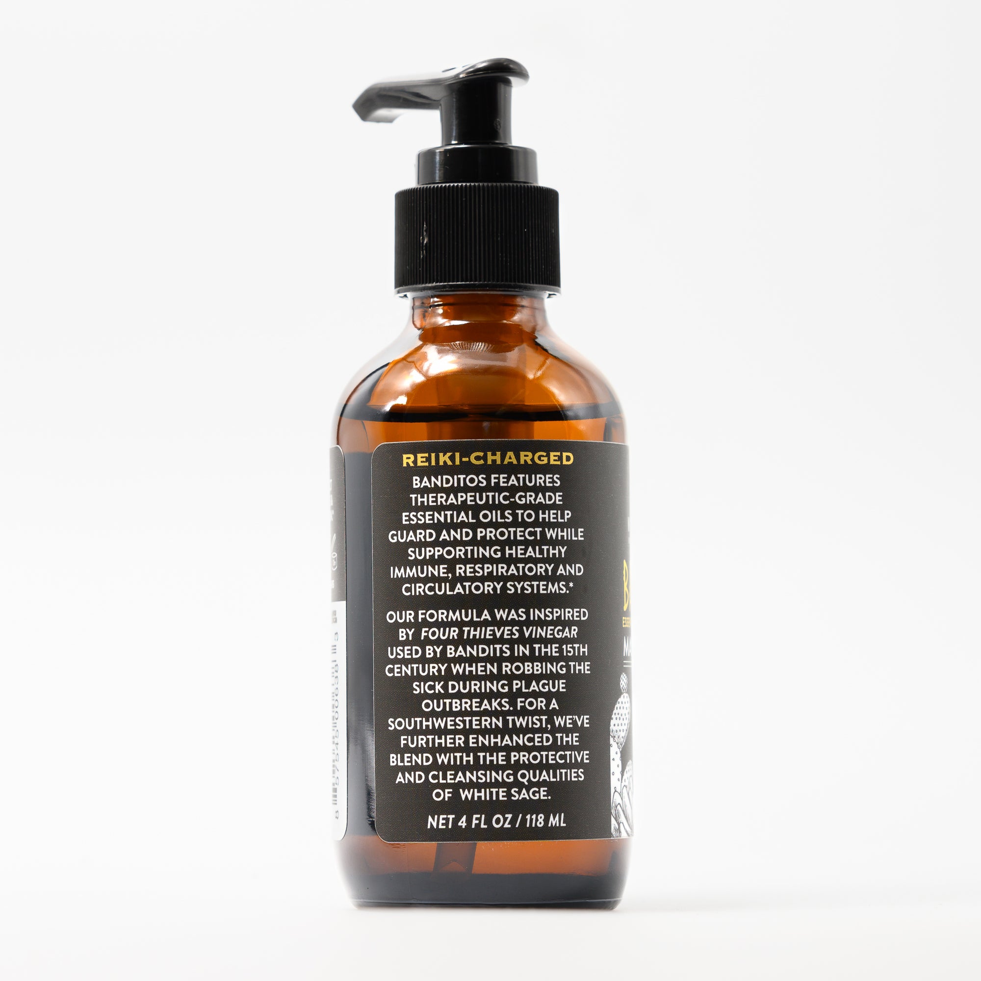 Banditos Natural Defense Massage + Body Oil