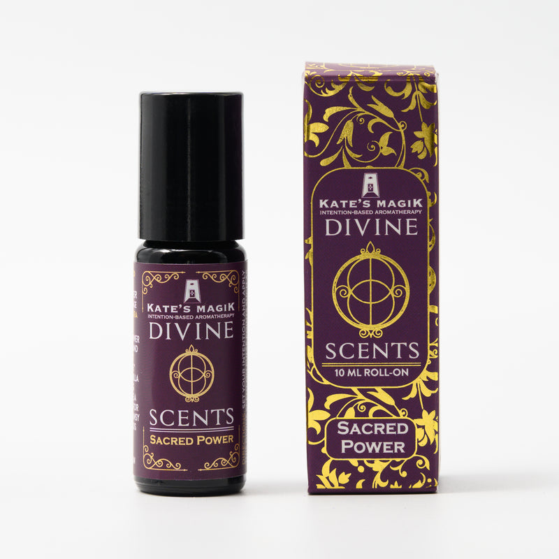 Sacred Power Divine Scent 10 ml natural perfume roll-on in current packaging