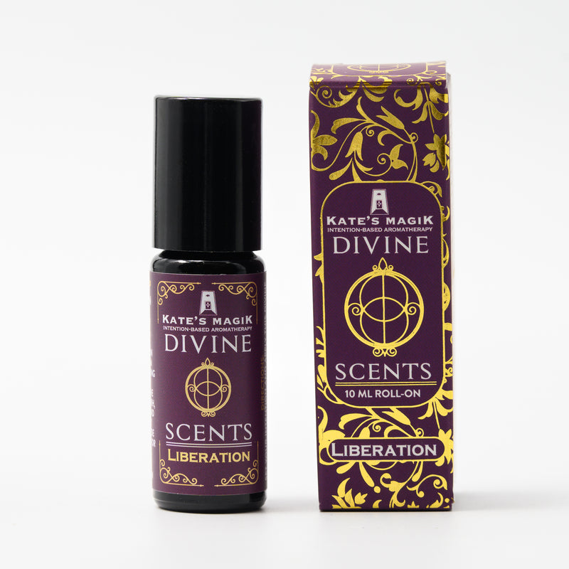 Liberation Divine Scent 10 ml natural perfume roll-on in current packaging
