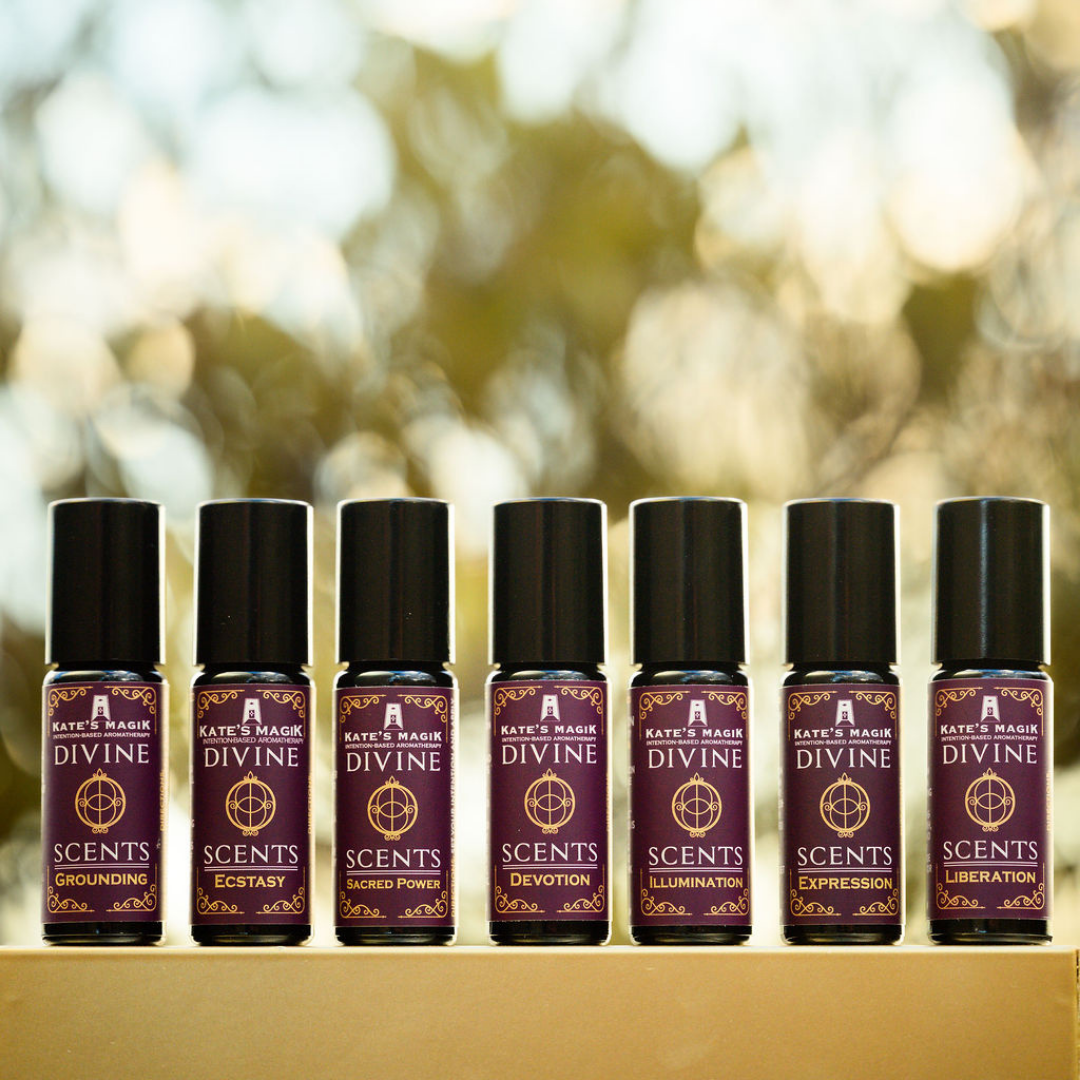 Divine Scents natural perfume roll-ons from Kate’s Magik