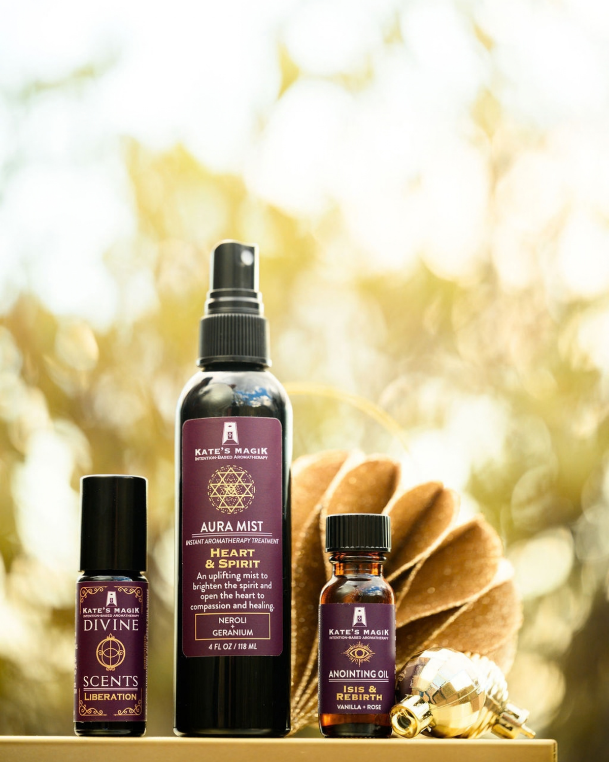 Holiday gifts from Kate’s Magik chosen with an intention in mind