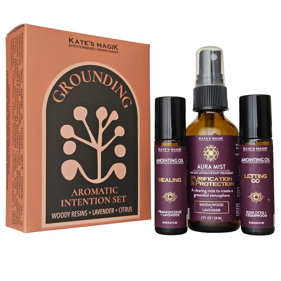 Grounding – Calm + Balance | Aromatic Intention Set