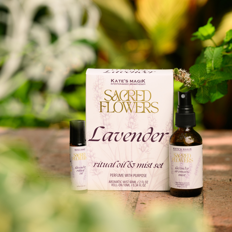 Lavender Sacred Flowers set from Kate’s Magik