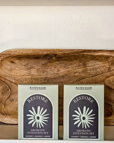 Restore – Calm + Balance | Aromatic Intention Set
