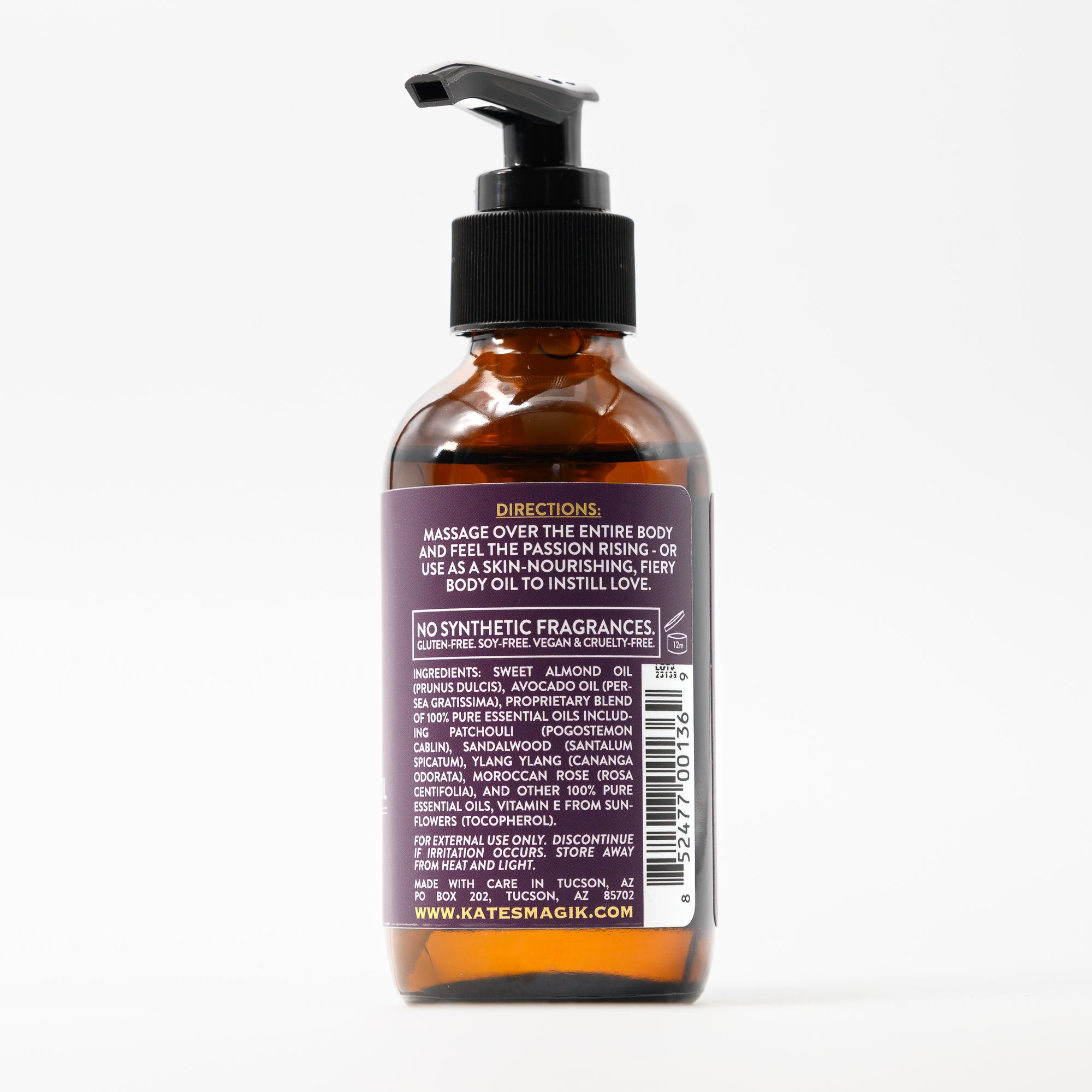 Aphrodisian Fire Massage & Body Oil