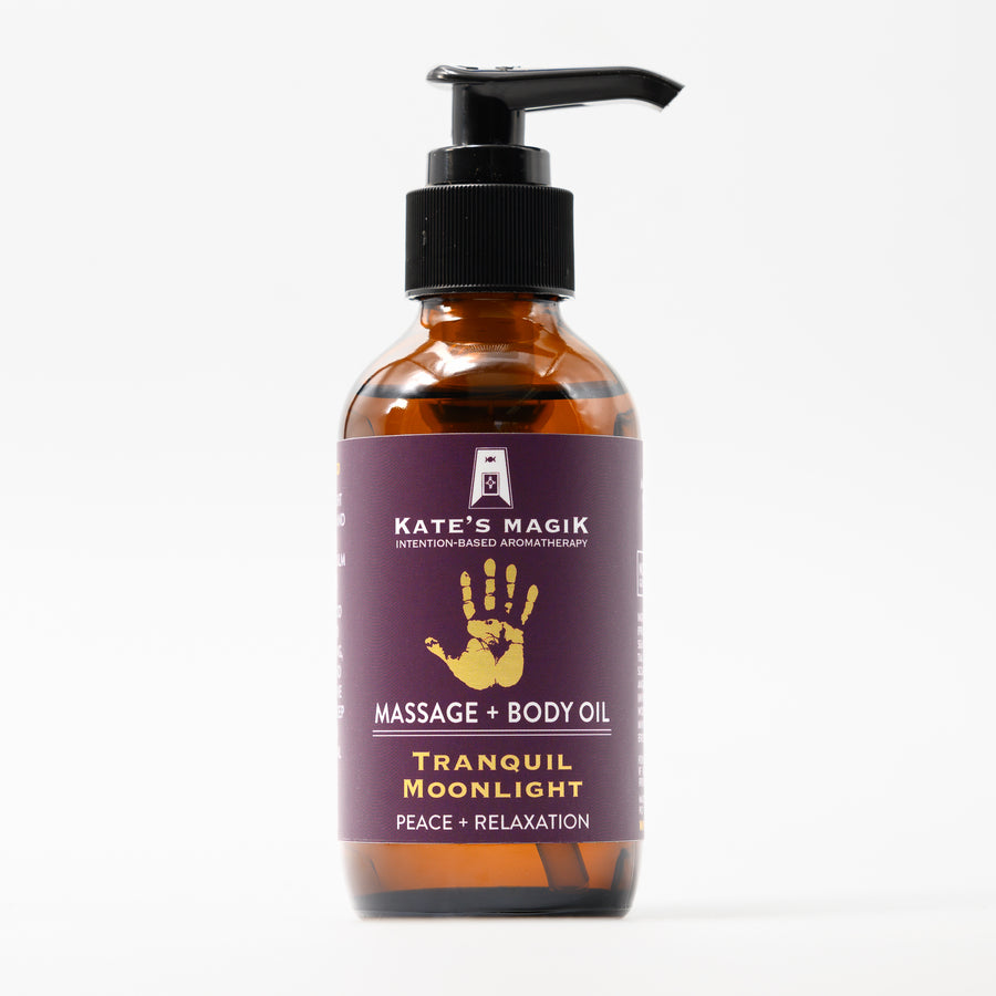 Tranquil Moonlight Massage + Body Oil from Kate’s Magik