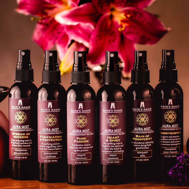 Aura Mists - Natural Aromatherapy Sprays