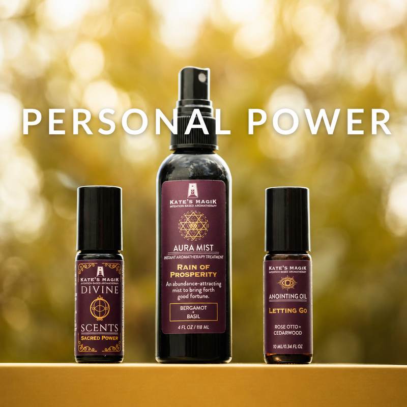 Personal Power – Protection + Sovereignty | Divine Scents Perfume Set from Kate’s Magik