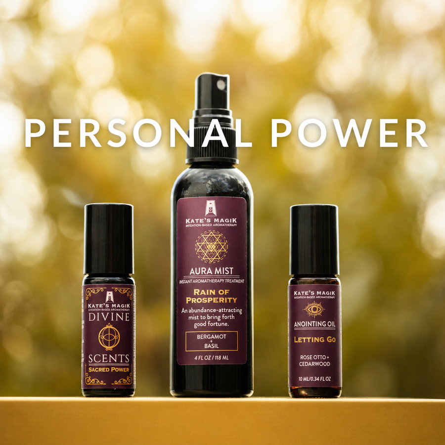 Personal Power – Protection + Sovereignty | Divine Scents Perfume Set