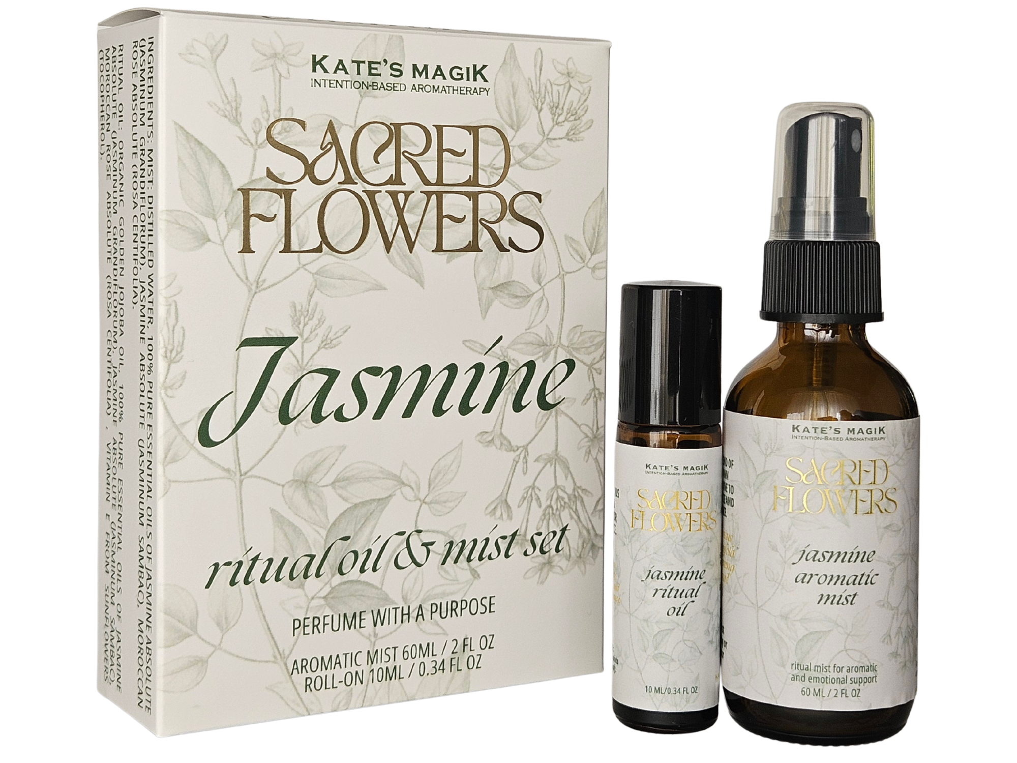 Jasmine – Confidence & Expression | Sacred Flowers Ritual Set