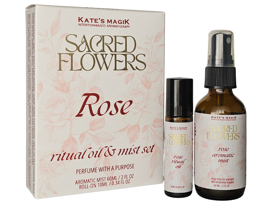 Rose – Love & Connection | Sacred Flowers Ritual Set