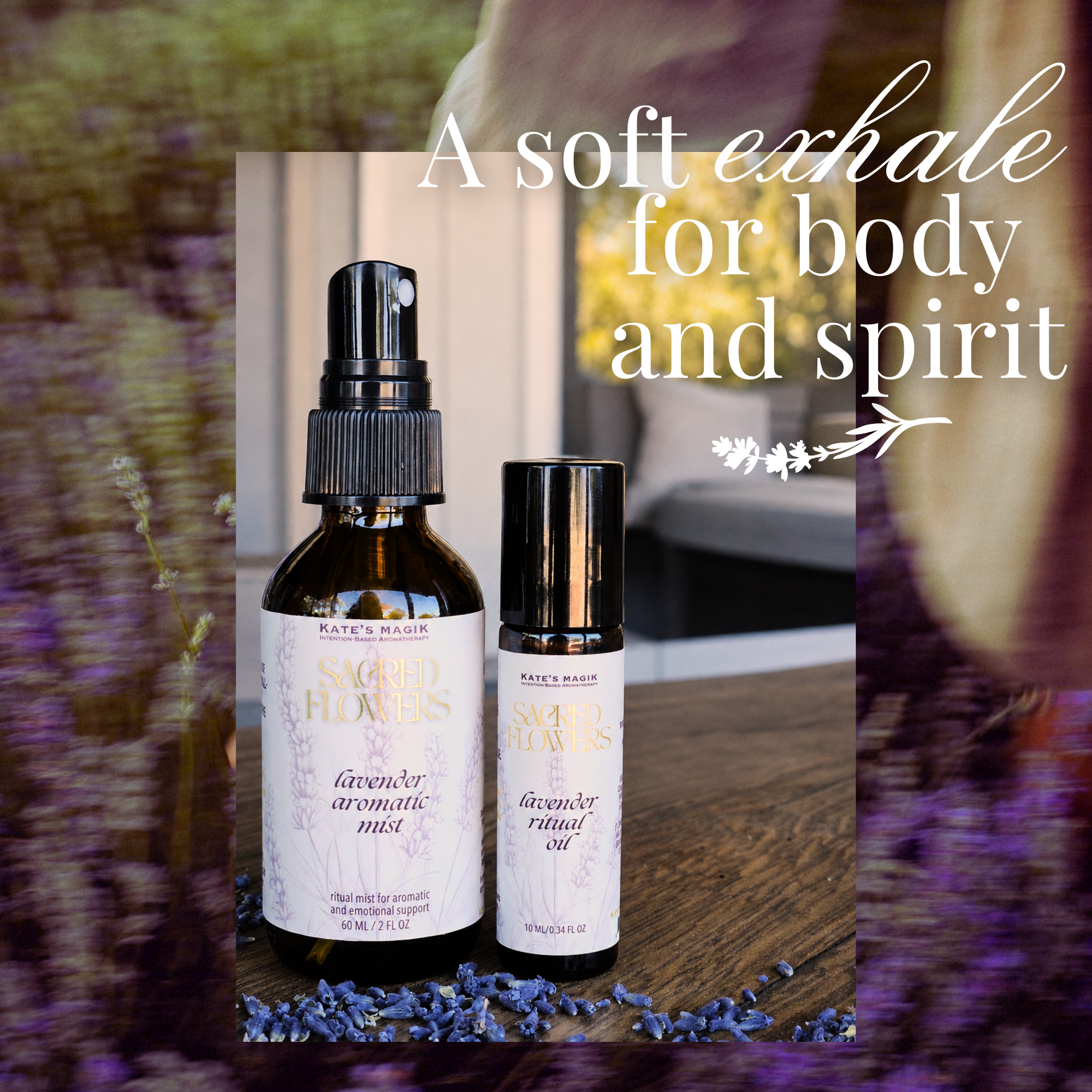 Lavender – Calm & Balance | Sacred Flowers Ritual Set