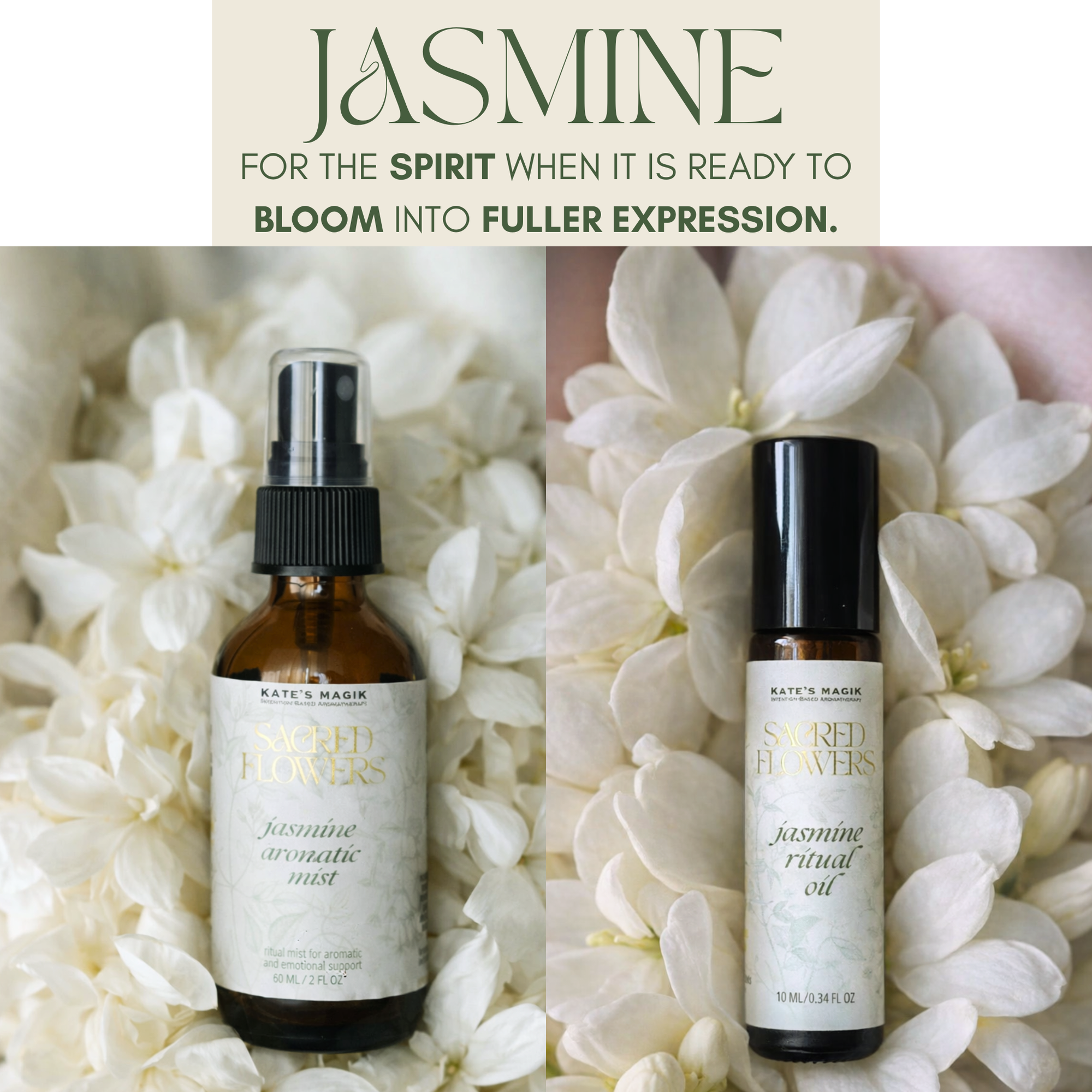 Jasmine – Confidence & Expression | Sacred Flowers Ritual Set