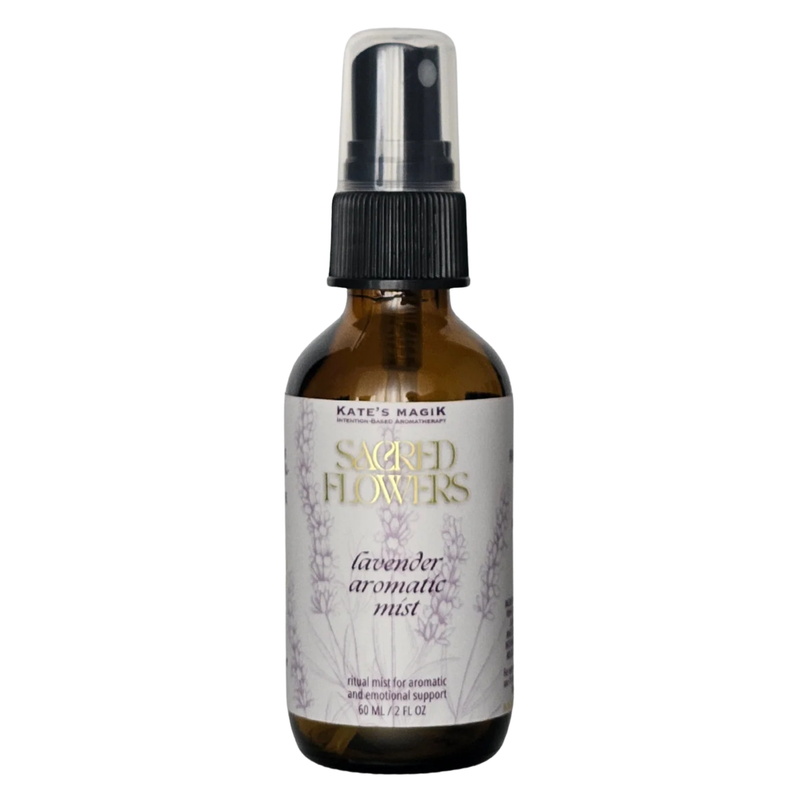 amber spray bottle lavender sacred flowers mist