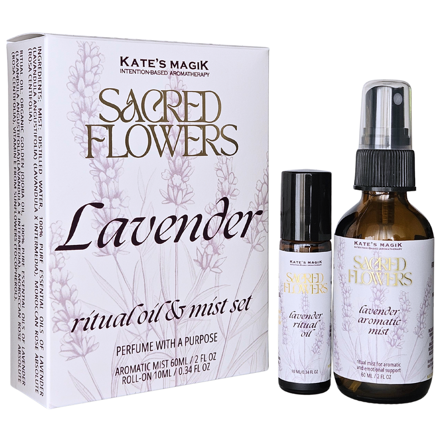 Lavender – Calm & Balance | Sacred Flowers Ritual Set