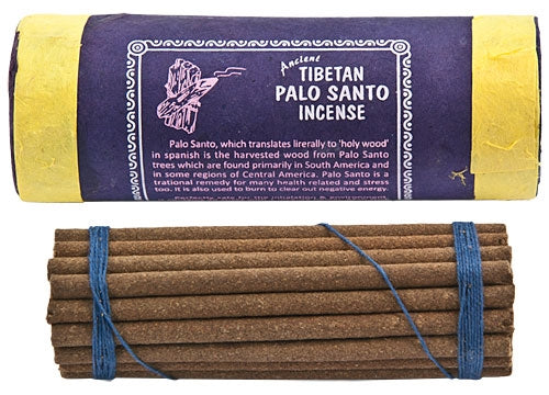 100% Natural Tibetan Palo Santo Incense - Hand Rolled in Nepal