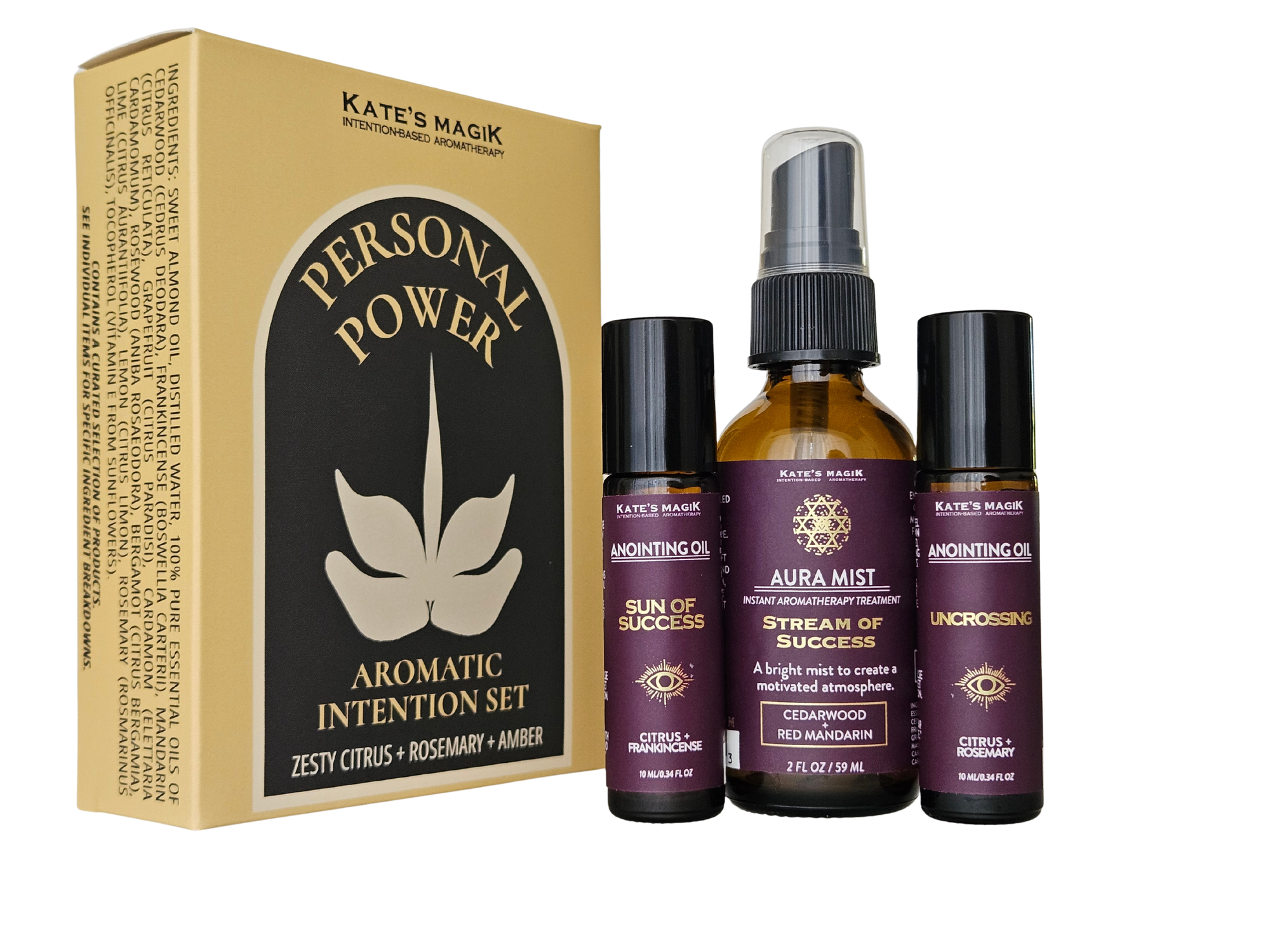 Personal Power – Confidence + Expression | Aromatic Intention Set