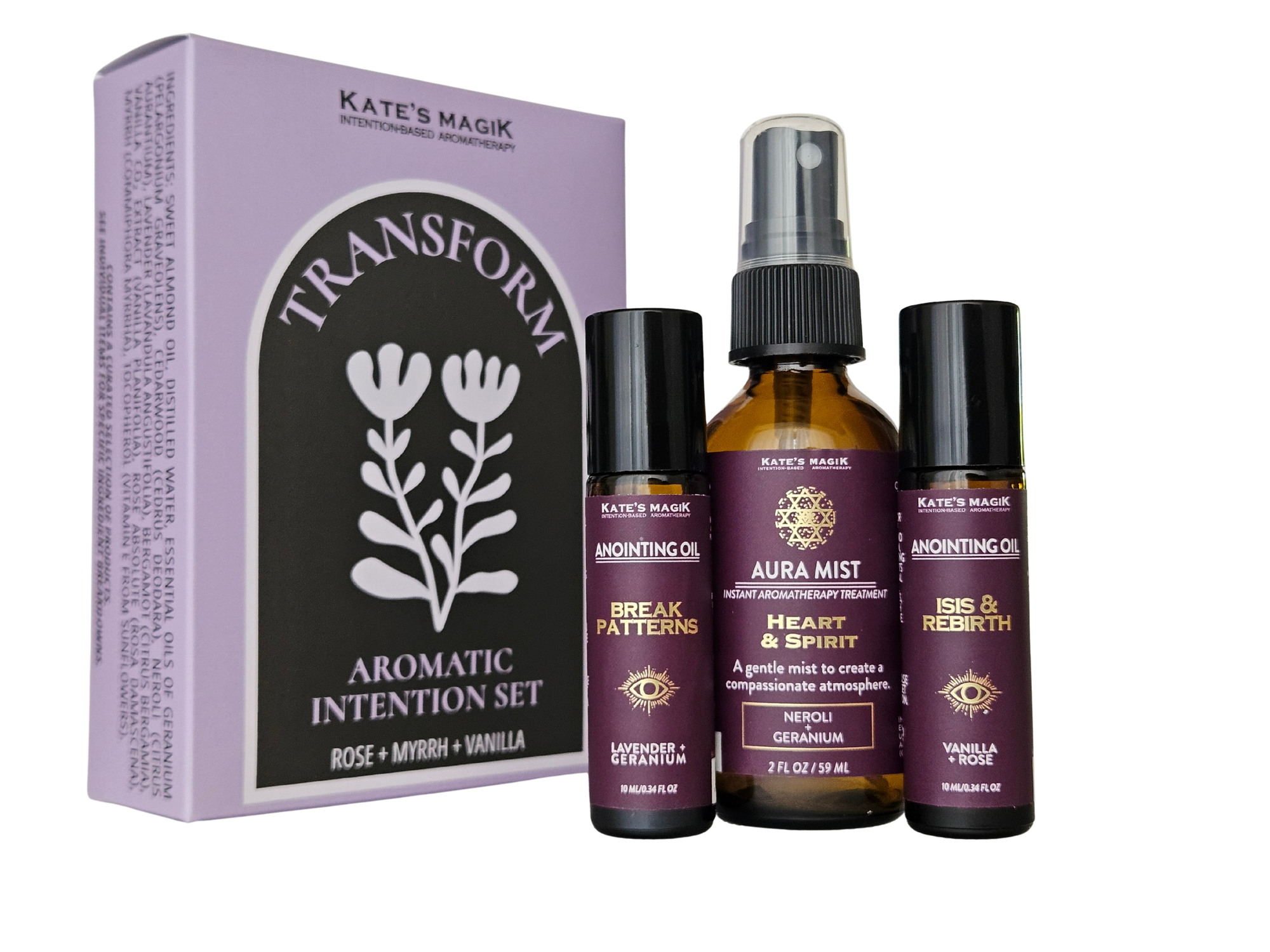 Transform – Abundance + Momentum | Aromatic Intention Set
