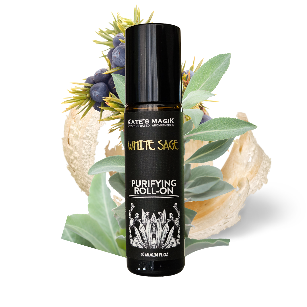 White Sage – Clearing + Grounding | Sacred Roll-On