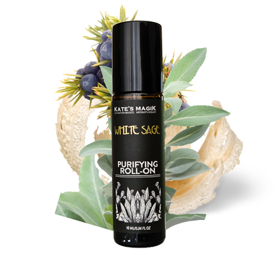 White Sage – Clearing + Grounding | Sacred Roll-On