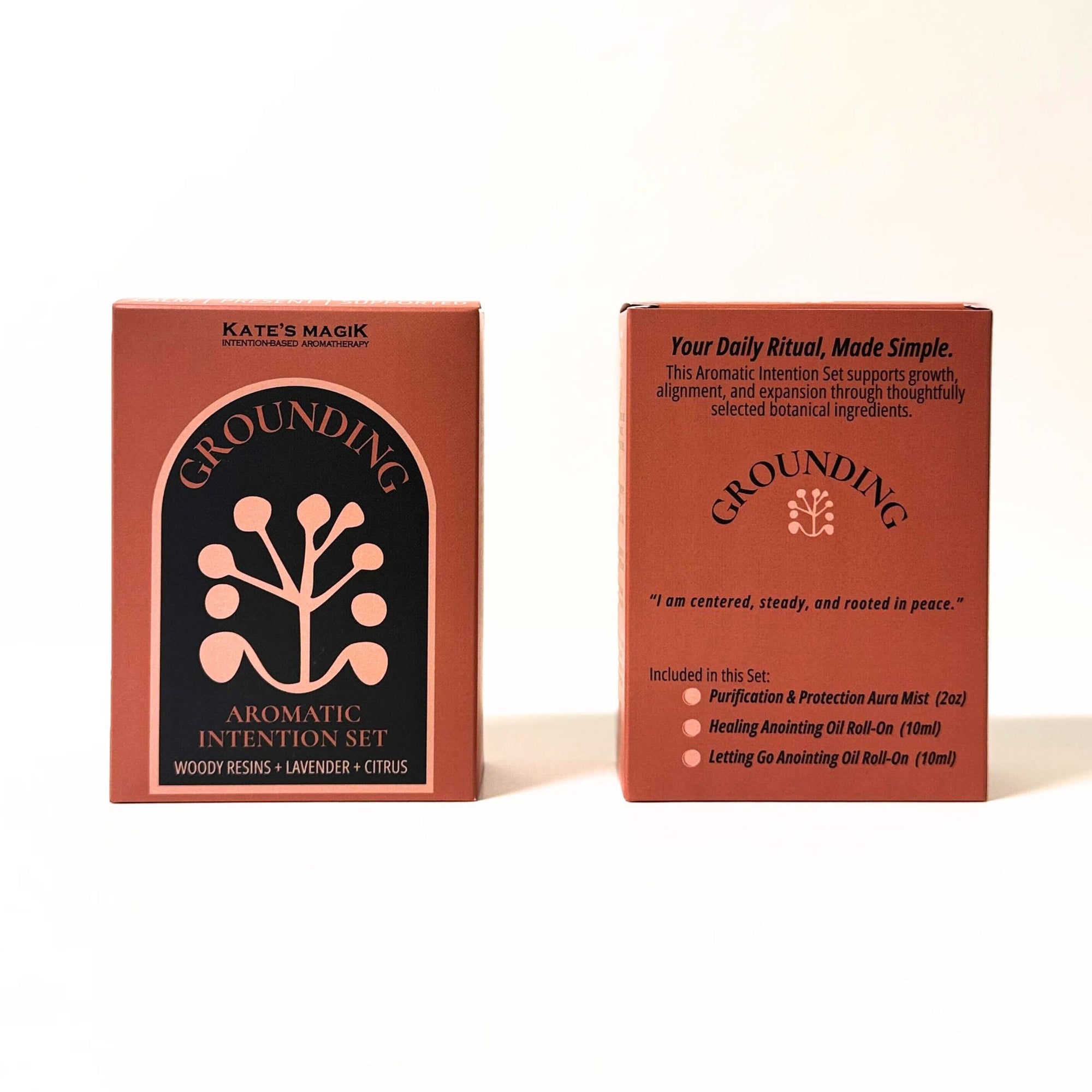 Grounding — Calm + Balance | Aromatic Intention Set