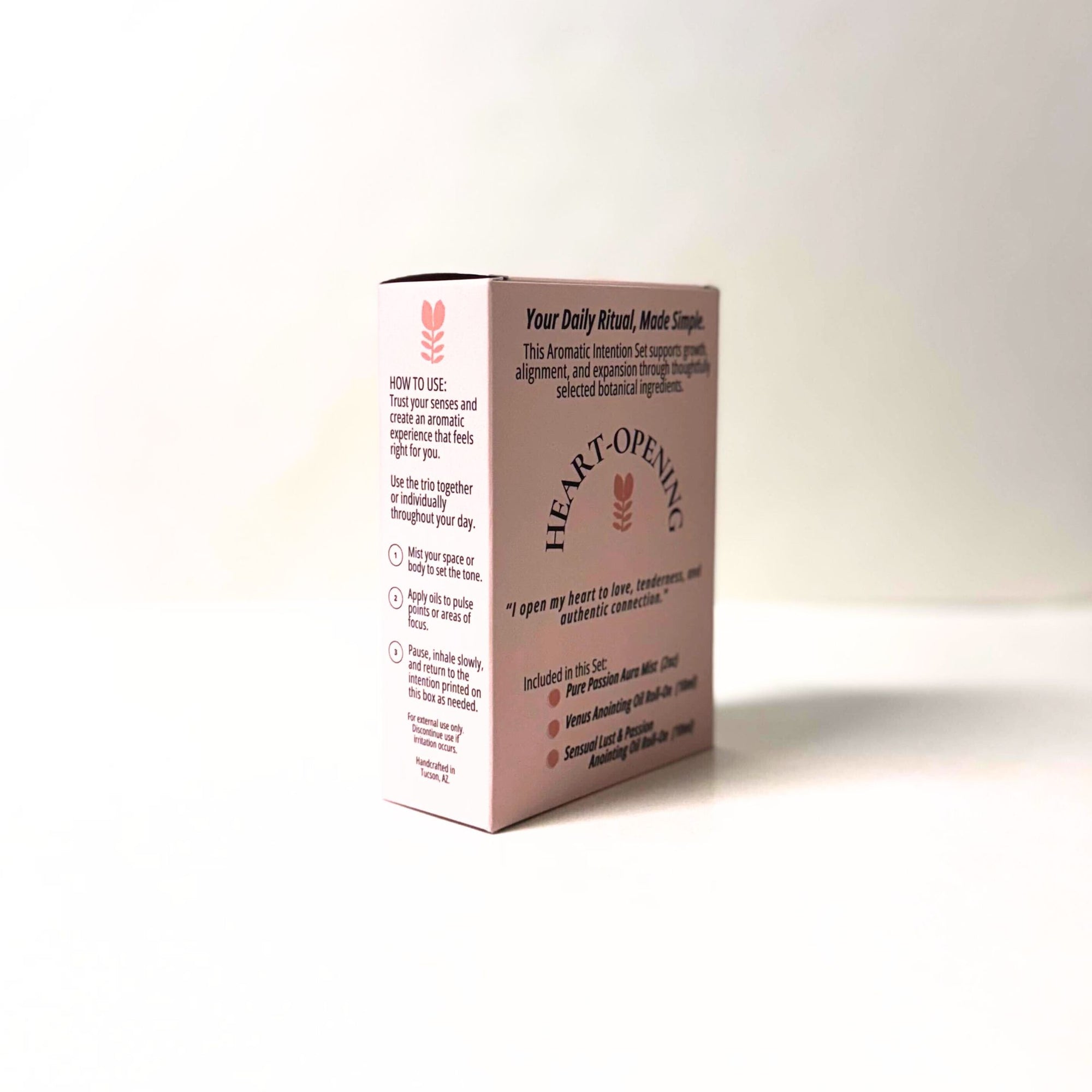 Heart-Opening – Love + Connection | Aromatic Intention Set