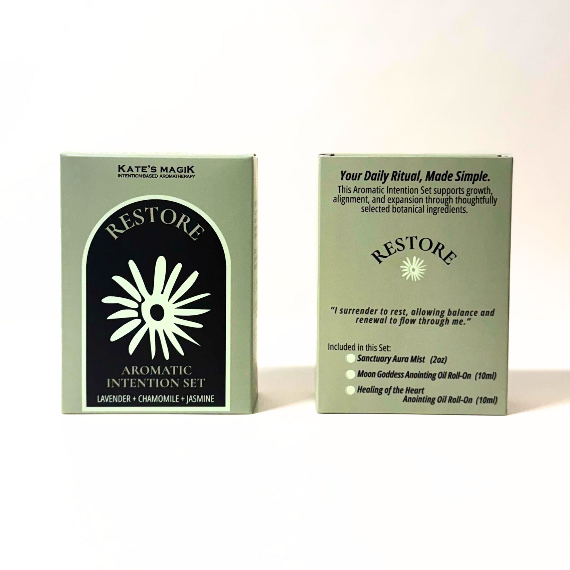 Restore – Calm + Balance | Aromatic Intention Set