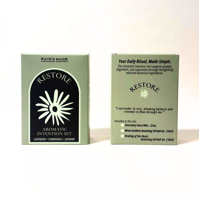 Restore – Calm + Balance | Aromatic Intention Set