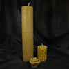 Tall Plain Beeswax Pillar Candle