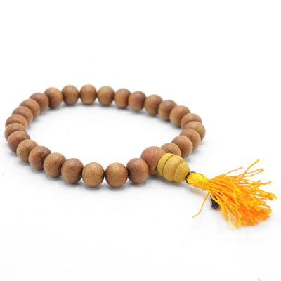 8mm Sandalwood Mala Bracelet Kate s Magik