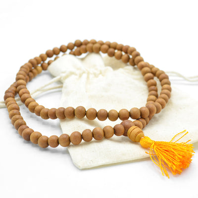 8mm Sandalwood Mala