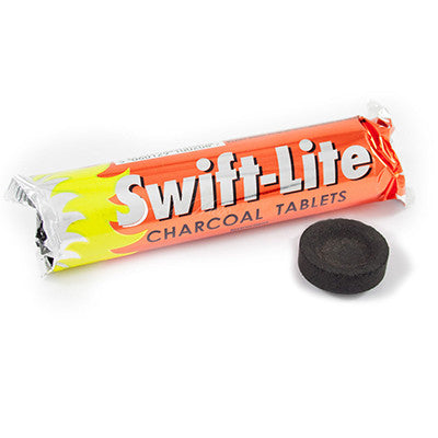 Swift-Lite Charcoal Discs - Kates Magik Incense Burner,
