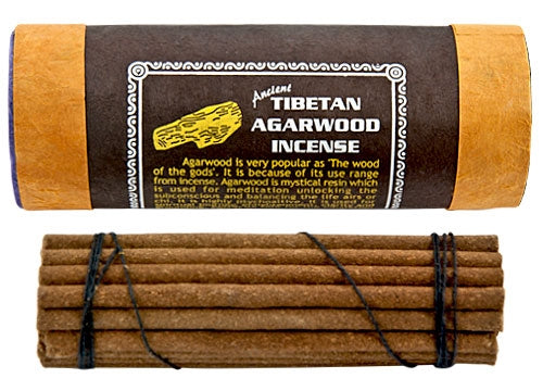 100% Natural Tibetan Agarwood Incense - Hand Rolled in Nepal