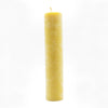 Tall Plain Beeswax Pillar Candle